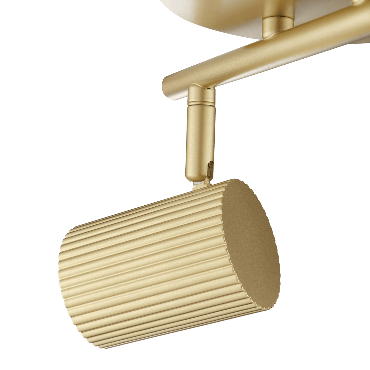 Fabio Matallo gold spotlights, L25cm, 2xGU10