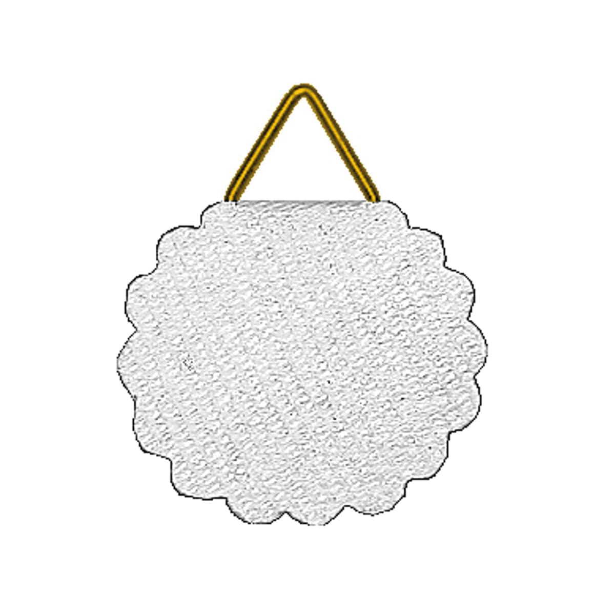 Bricocenter GUMMED CANVAS PICTURE HANGERS 6 PIECES