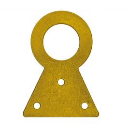 FIXED SHEARED PICTURE HANGERS NO. 3 10 PIECES BRASS