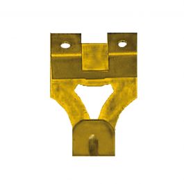 PICTURE HOOKS NO. 3 BRASS 4 PIECES