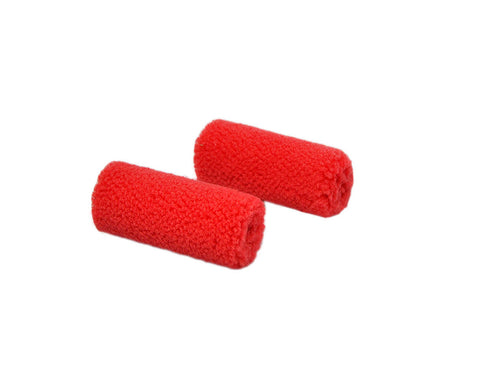 2 replacement mini rollers for universal nail polish, Teflon-coated, diameter 22 mm, length 6 cm