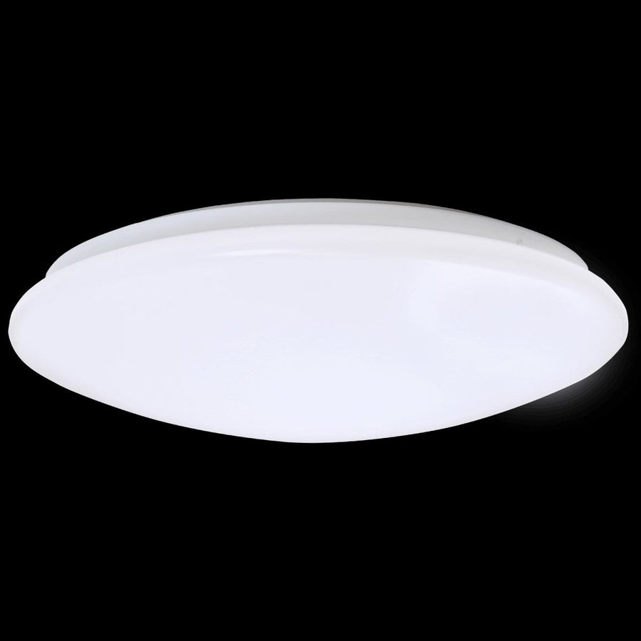 Bricocenter MOON CEILING LIGHT METAL WHITE D40 LED 24W NATURAL LIGHT