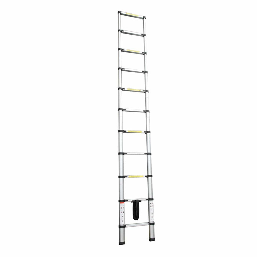 Bricocenter EXTENSIBLE LADDER 9 STEPS ANODISED ALUMINIUM