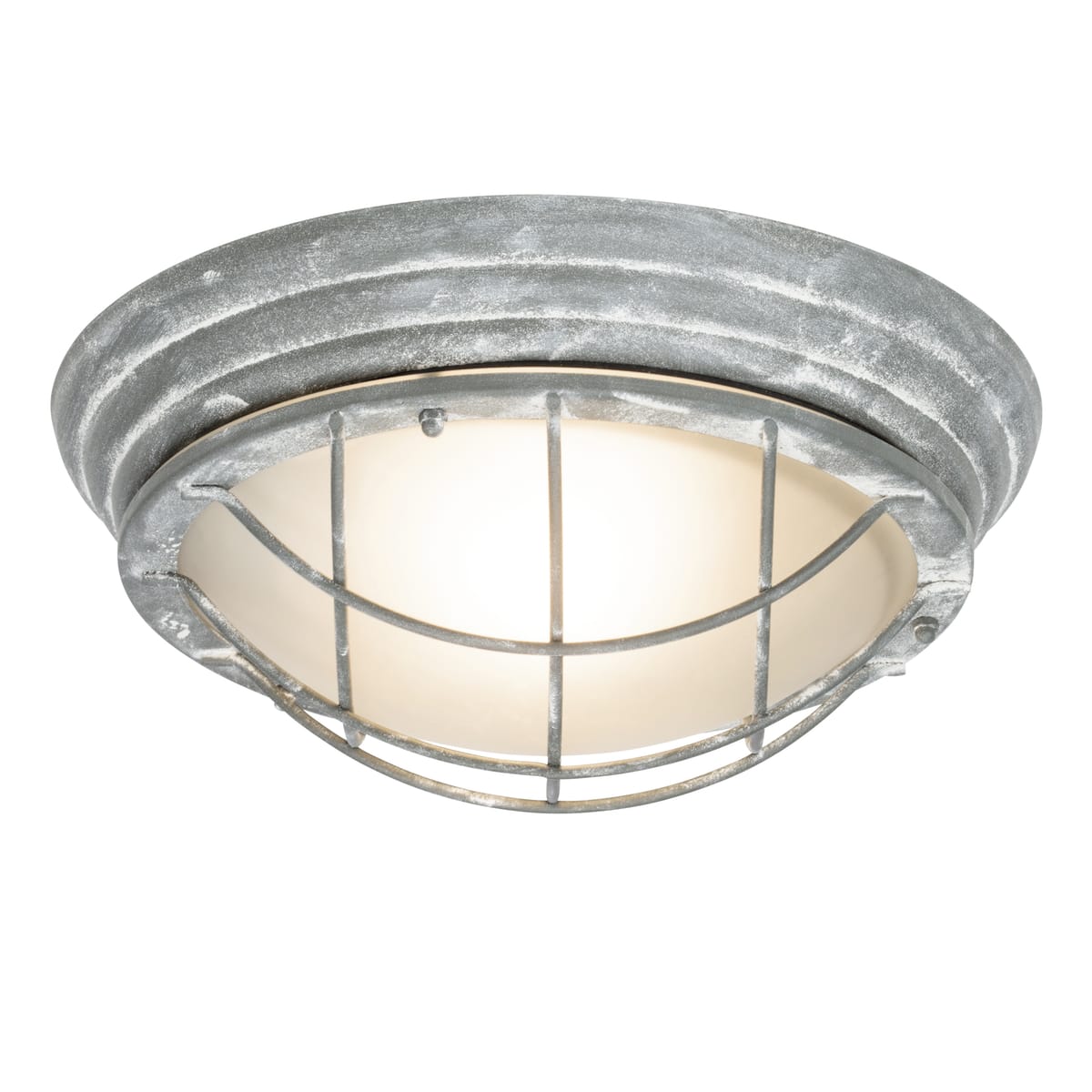 Bricocenter OLENA GREY STEEL WALL LIGHT E27=60W IP44