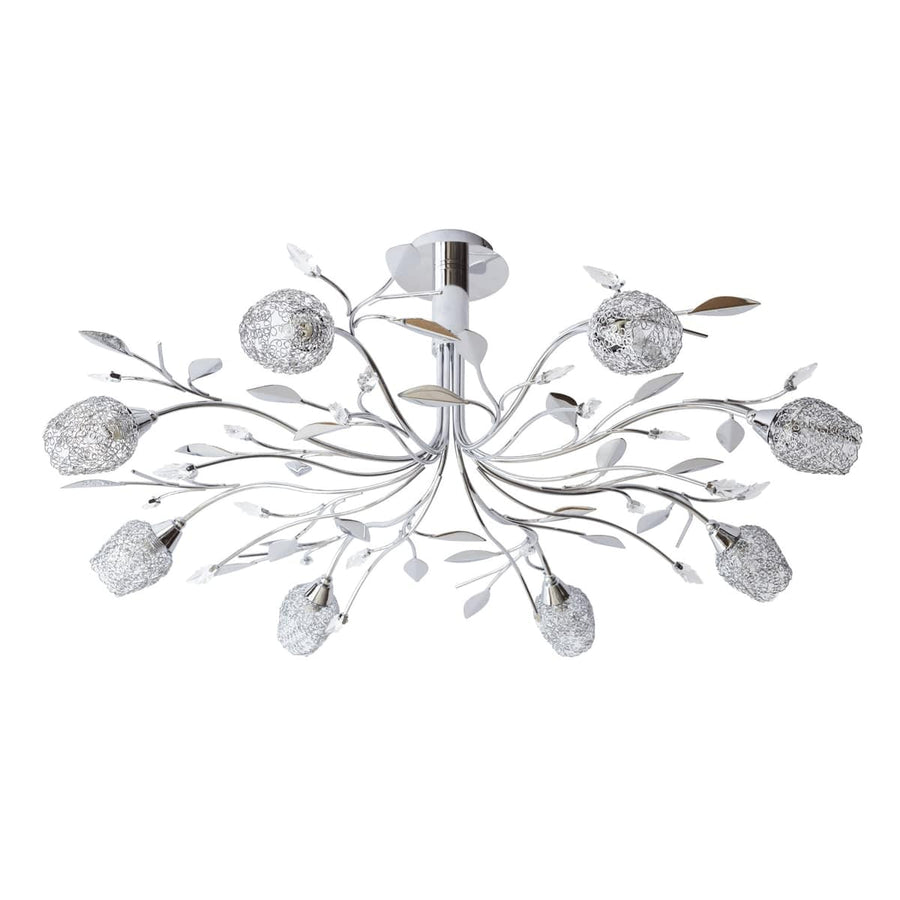 Bricocenter SPOTLIGHT ADRIANA METAL CHROME D95 8XG4=200W