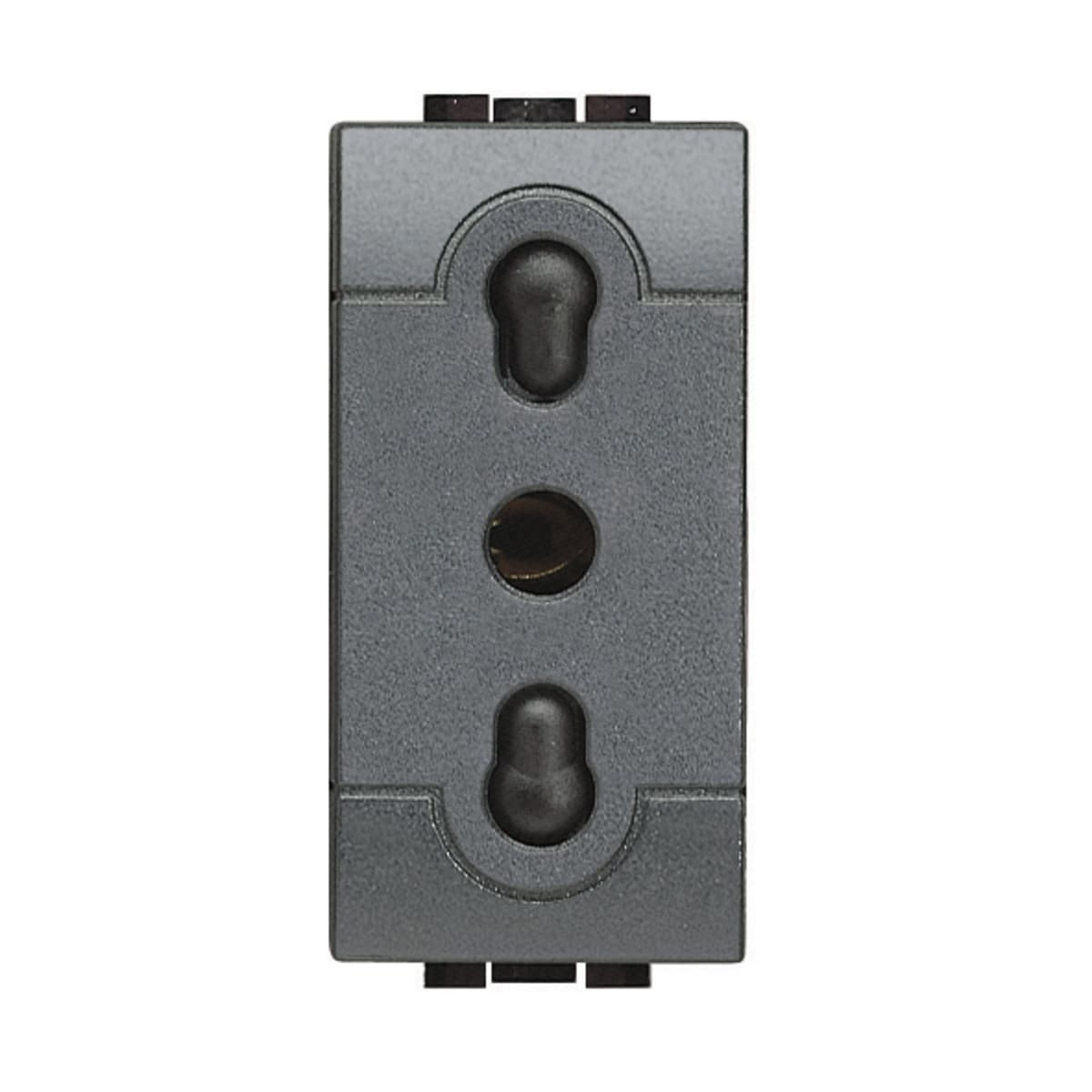 Bricocenter 10/16A LIVING LIGHT ANTHRACITE SOCKET