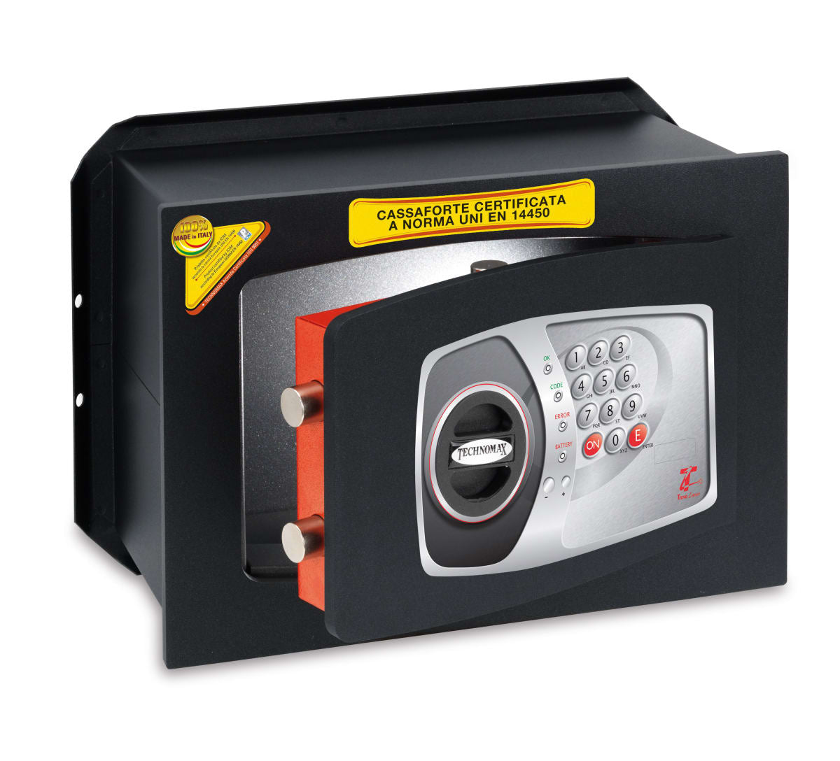 W.390xH.270xD.200 MM WALL SAFE, ELECTRONIC COMBINATION