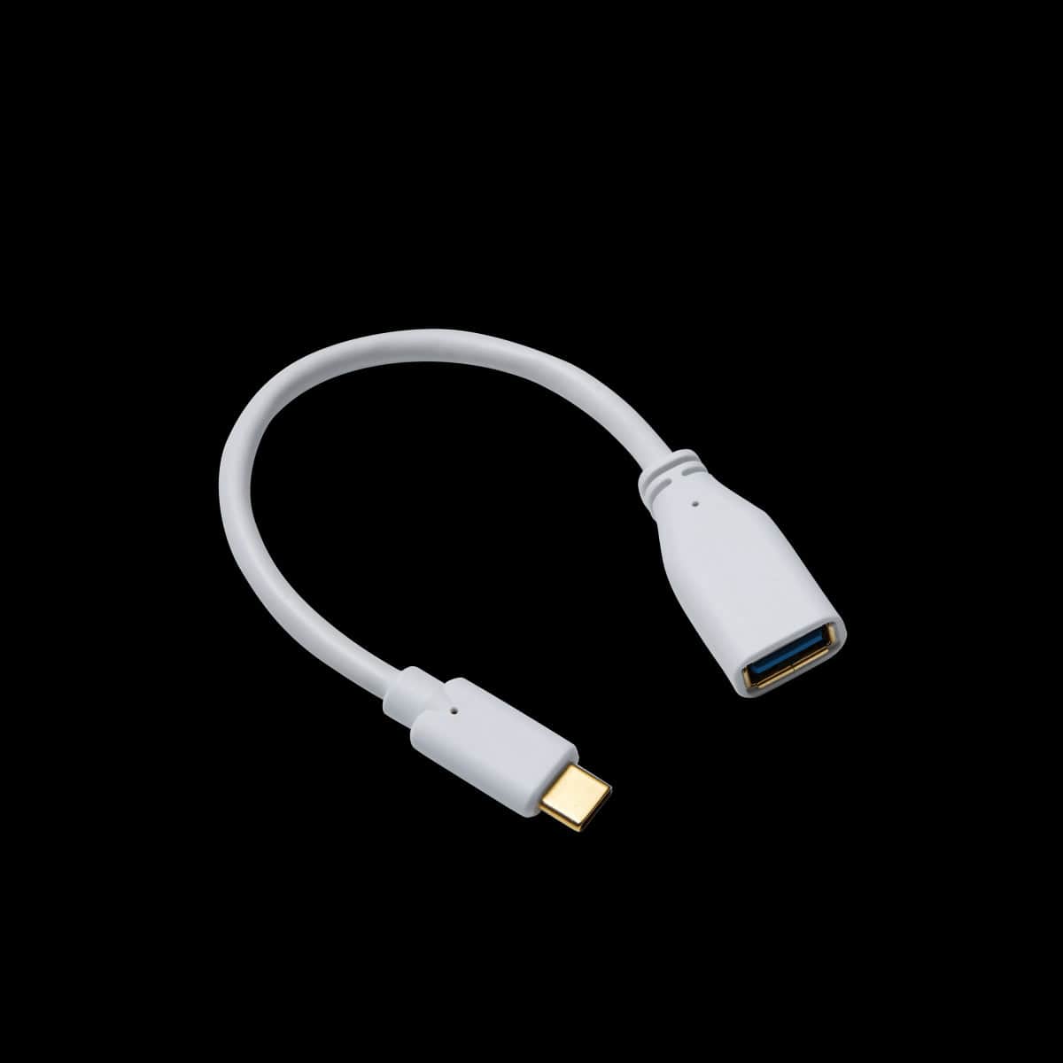 Bricocenter SUPER SPEED USB TYPE A FEMALE/USB TYPE C MALE CABLE