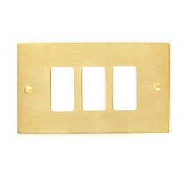 MAGIC 3-PLATE POLISHED BRASS