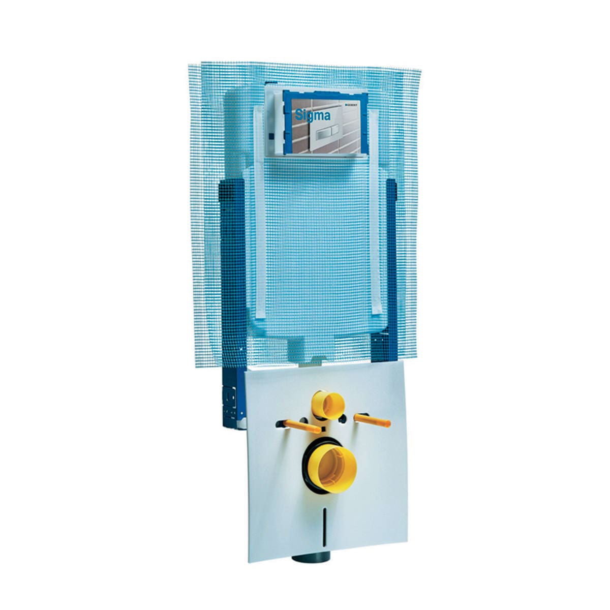 Bricocenter GEBERIT COMBIFIX WC INC W/FRAME FOR SUSPENDED TOILET X SIGMA 8