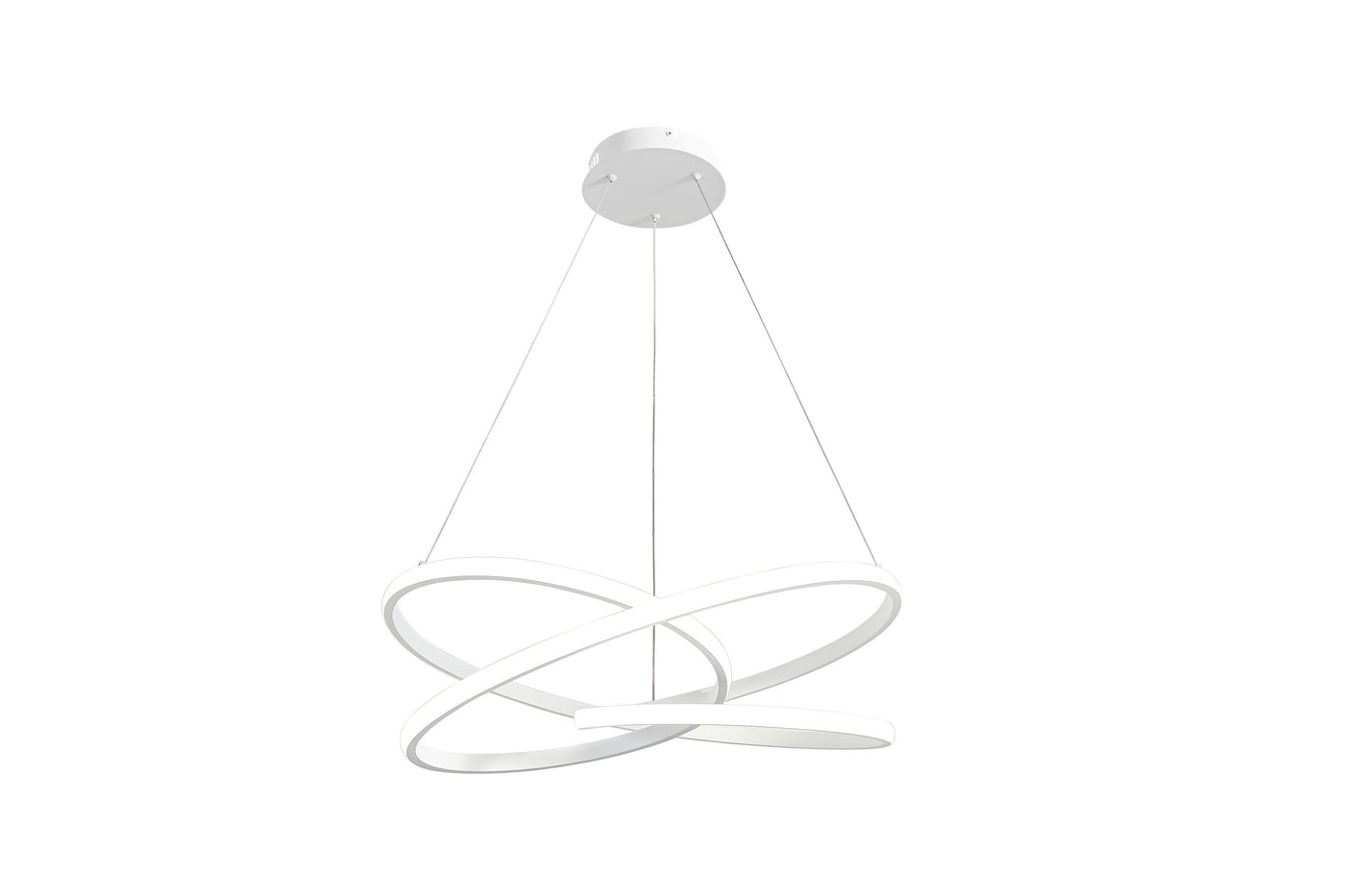 REIKA CHANDELIER WHITE D60CM LED 56W CC