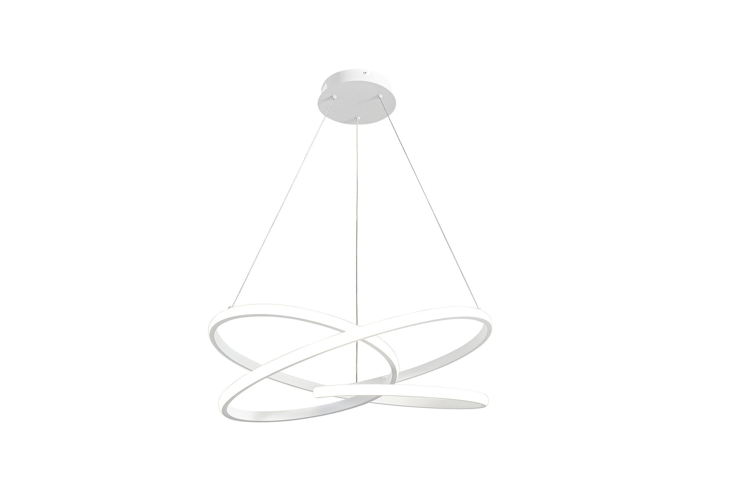 REIKA CHANDELIER WHITE D60CM LED 56W CC