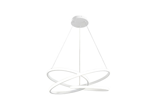 REIKA CHANDELIER WHITE D60CM LED 56W CC