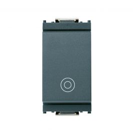 UNIPOLAR BUTTON IDEA 10A GRAY