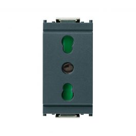 SOCKET 10/16A IDEA GREY