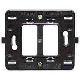 ROUND SUPPORT FOR MAGIC PLATE 2 POSTS GREY