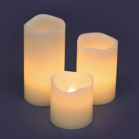 Bricocenter SET 3 CANDLES DIAM 5CM