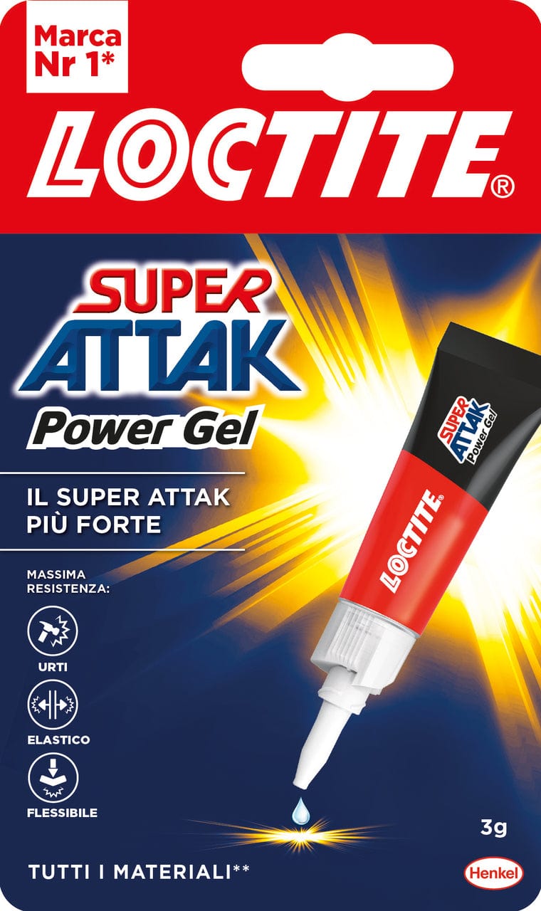 Bricocenter SUPER ATTAK FLEX GEL 3 G INSTANT GLUE