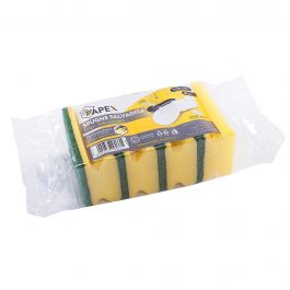 SET OF 4 SHAPED ABRASIVE SPONGES