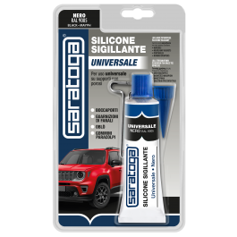 BLACK SILICONE ML60 FOR AUTOMOTIVE AND MARINE