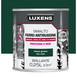 IRON ENAMEL RUSTPROOFING BRIGHT GREEN 250ML LUXENS