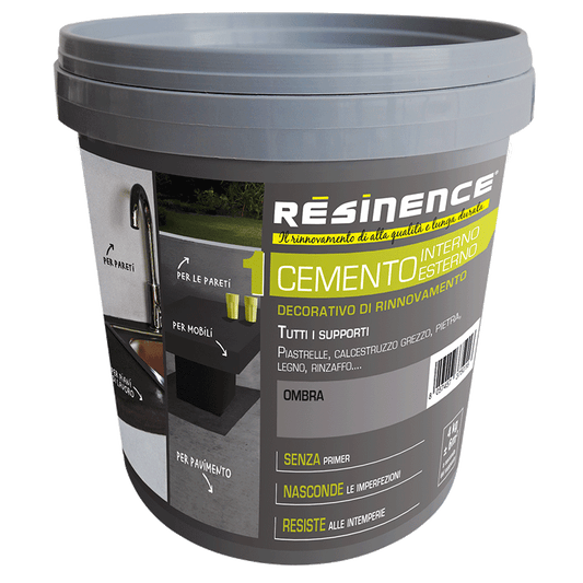 Bricocenter CEMENTO DECORATIVO DI RINNOVAMENTO OMBRA 4KG