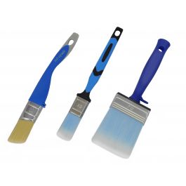 SET OF 3 BRUSHES -PLAFONE 7X30, FLAT BRUSH SIZE 25, PRECISION BRUSH SIZE 30