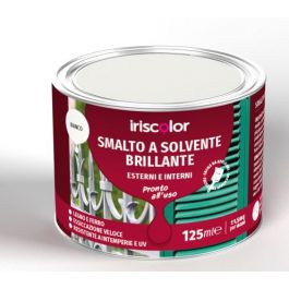 IRIS COLOR BRIGHT LIGHT GRAY SOLVENT ENAMEL 125 ML