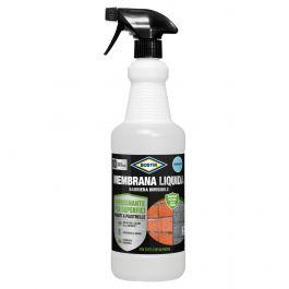 COLORLESS WATERPROOFING WITH SPRAYER LIQUID MEMBRANE 1 LT