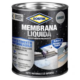 WATERPROOFING MULTI-SUPPORT GRAY LIQUID MEMBRANE 1 KG