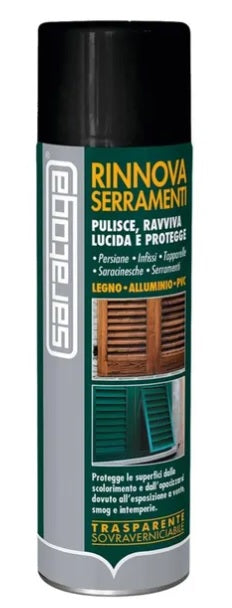 RENOVATING AND PROTECTIVE SPRAY FOR WINDOW FRAMES 500ML