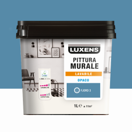 LUXENS BLUE FIORD 3 WASHABLE PAINT 1 L