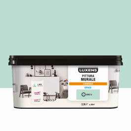 LUXENS WASHABLE MINT 6 GREEN PAINT 2.5 L