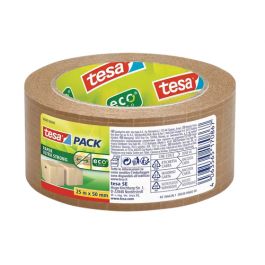 PET PACKAGING TAPE ULTRA STRONG SILENT HAVANA 50MMX66MT