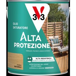 PROTECTIVE OIL FOR EXTERIOR WOOD FLOORS SOLVENT-BASED COLOURLESS V33 2,5 LT