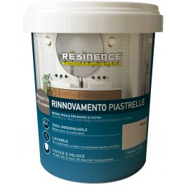 TWO-COMPONENT WATER-BASED SATIN BEIGE TILE RESINENCE 5O0 ML