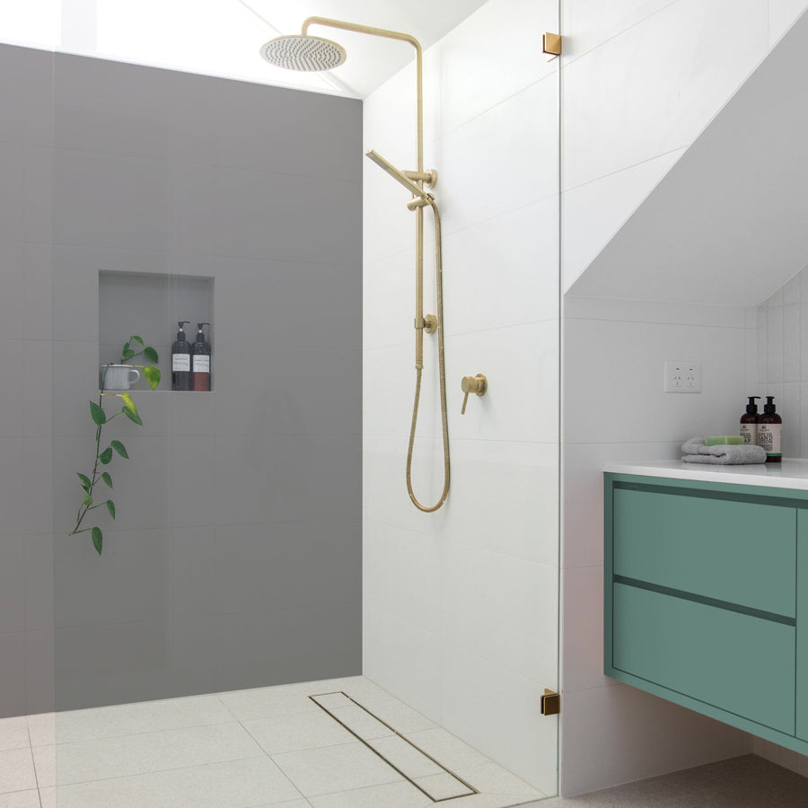 Bricocenter TWO-COMPONENT WATER-BASED SATIN PEARL GRAY TILE RESINENCE 2 LT