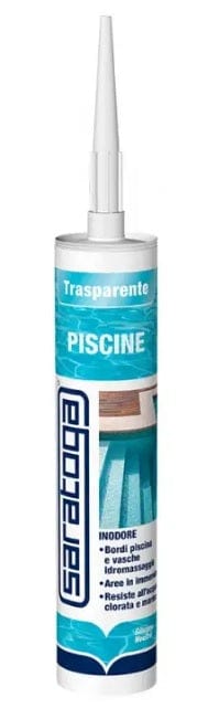 Bricocenter NEUTRAL SILICONE FOR SWIMMING POOLS TRANSPARENT SARATOGA 280 ML