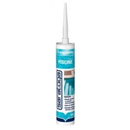 NEUTRAL SILICONE FOR SWIMMING POOLS TRANSPARENT SARATOGA 280 ML