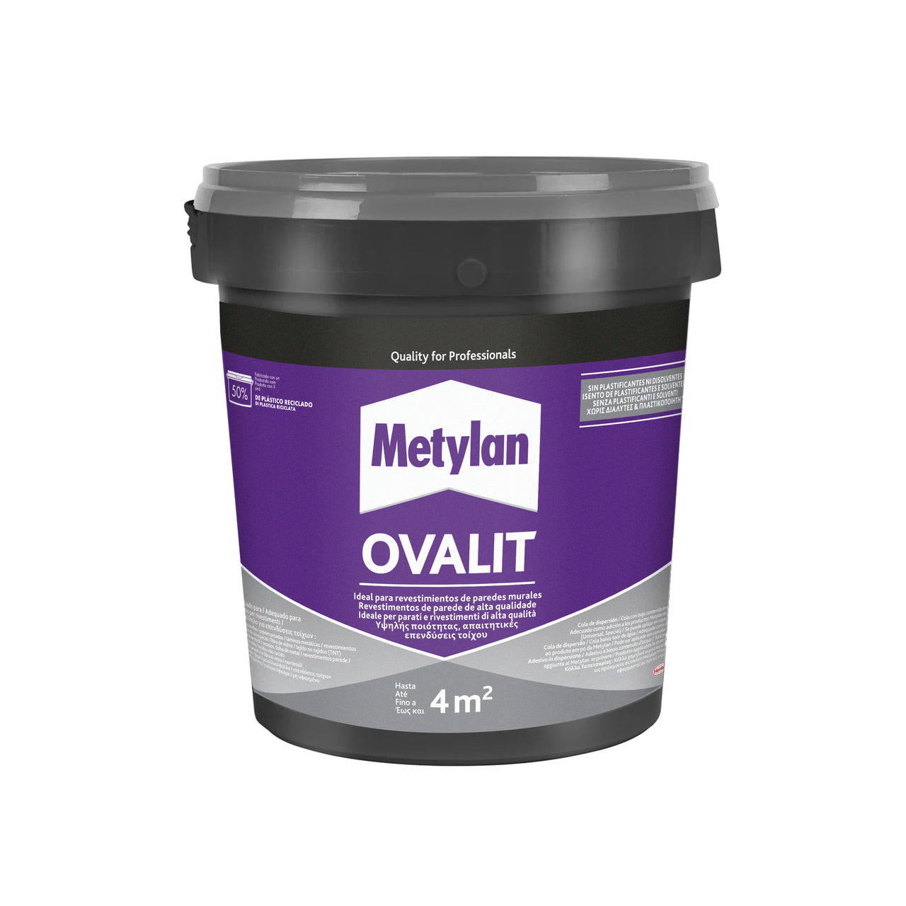 OVALIT METYLAN FLEXIBLE WALLPAPER AND WALLCOVERING GLUE 750GR