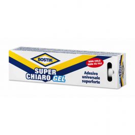 BOSTIK SUPER STRONG GEL UNIVERSAL CONTACT GLUE SUPER CLEAR 50GR