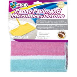 COTTON AND MICROFIBRE FLOORING CLOTH 50x50cm