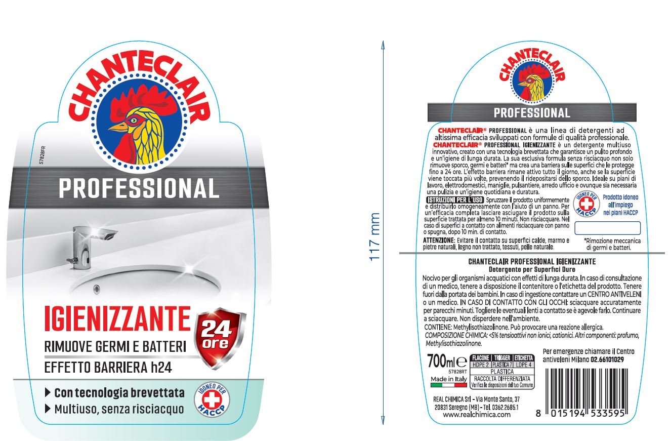 PROFESSIONAL CLEANER SANITIZING 24H 700 ML CHANTECLAIR