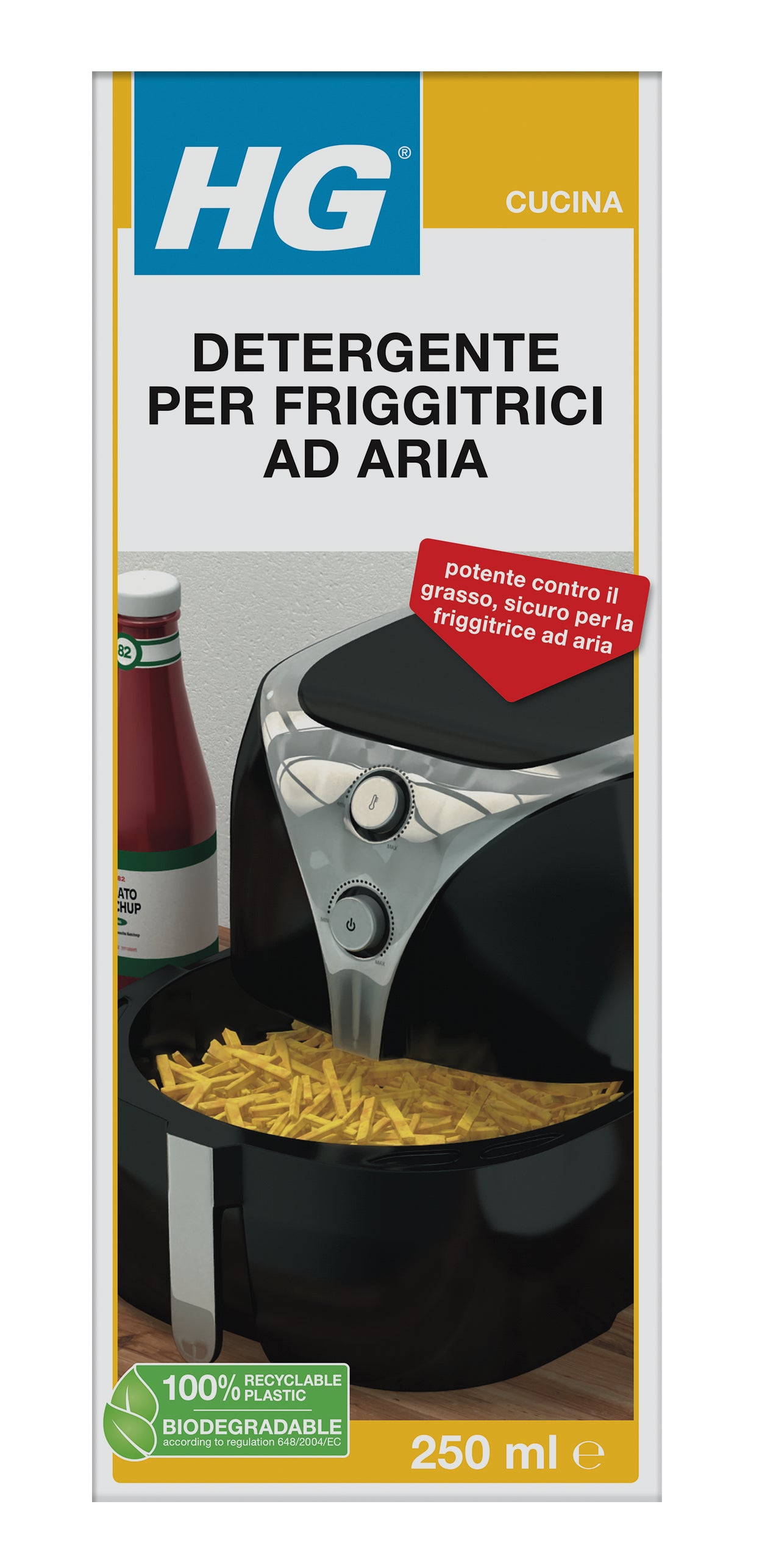 AIR FRYER CLEANER 250 ML.