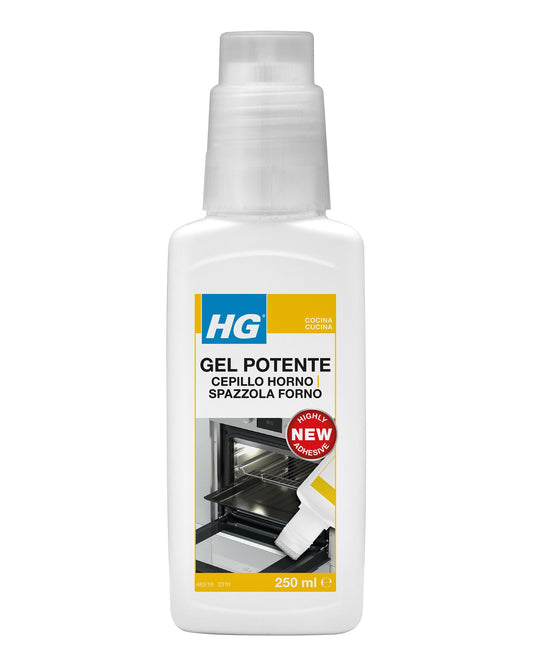 POWERFUL GEL CLEANER WITH OVEN BRUSH 250 ML.