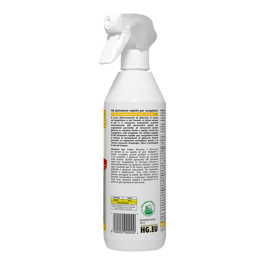 QUICK DEFROSTER FOR FREEZERS 500 ML.