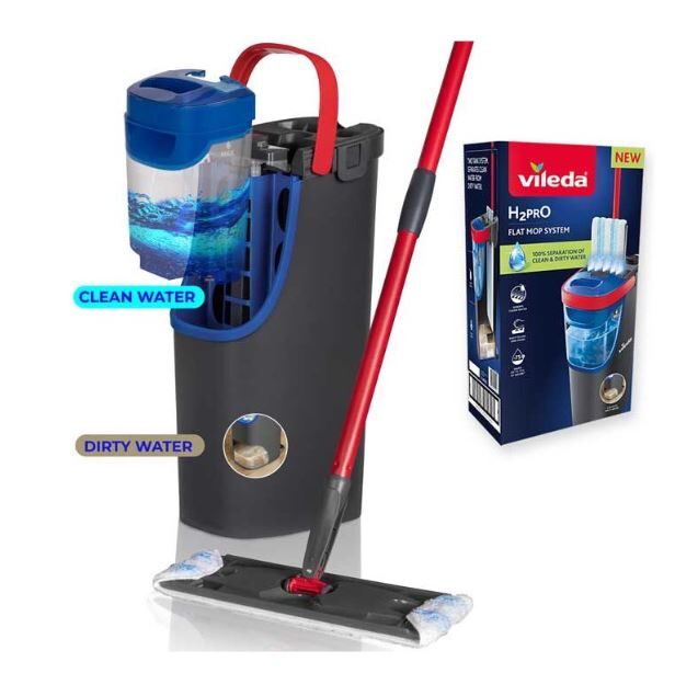 Sistema lavapavimenti h2 pro flat mop