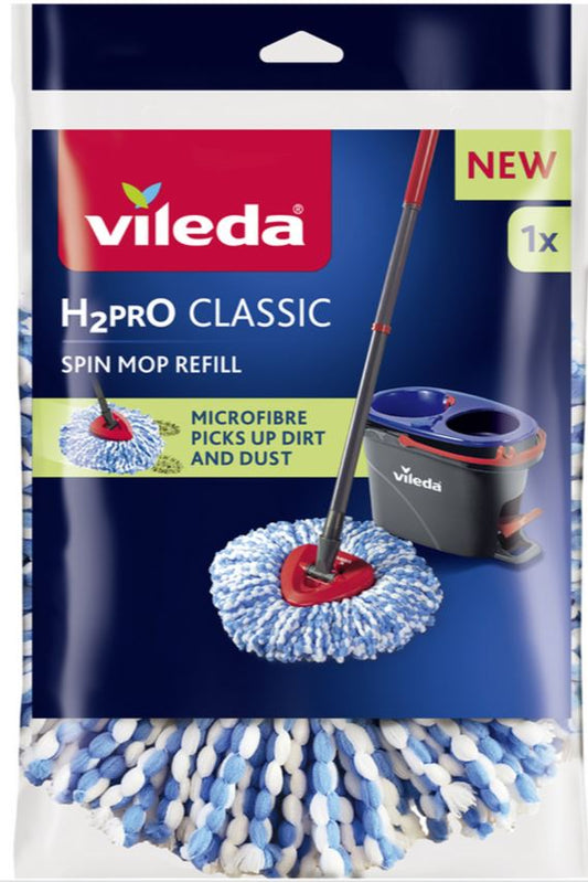 Ricambio per sistema lavapavimenti- h2 pro spin mop con centrifuga
