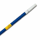 Telescopic pole with funnel and threaded section, 156/300 cm