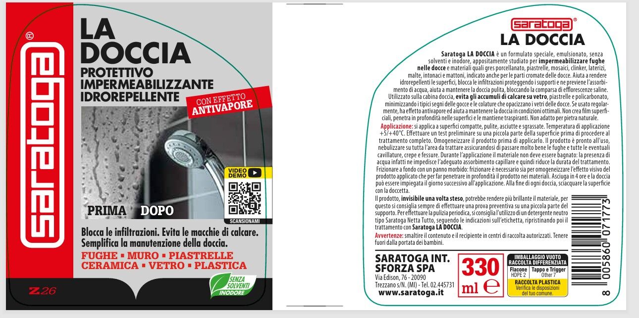 Waterproofing treatment for built-in showers and shower enclosures, 330ml